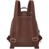imageNine West Milenia Medium BackpackBrown LogoMahogany