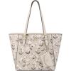 imageNine West Siera ToteFloral Logo Milk