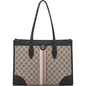 imageNine West Kyelle Jet Set ToteNatural Logo Rose Quartz