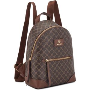 imageNine West Milenia Medium BackpackBrown LogoMahogany