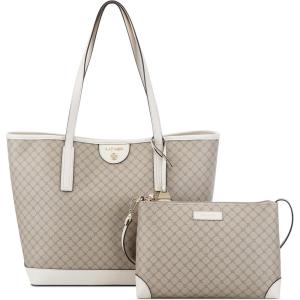 imageNine West Teagan 2 in 1 ToteBeige Logo Milk