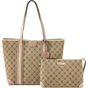 imageNine West Teagan 2 in 1 ToteMocha Logo Multi
