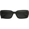 imageNine West Womens Kaira Sunglasses Rectangle Black 55mmBlack