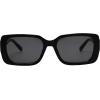 imageNine West Womens Kaira Sunglasses Rectangle Black 55mmBlack