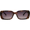 imageNine West Womens Kaira Sunglasses Rectangle Black 55mmTortoise