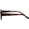 imageNine West Womens Kaira Sunglasses Rectangle Black 55mmTortoise