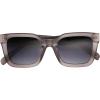 imageNine West Womens Liora Sunglasses Rectangle Black 51mmGrey