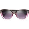 imageNine West Womens Raina Cat Eye Sunglasses Purple 53 mm