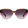 imageNine West Womens Raina Cat Eye Sunglasses Purple 53 mm