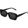 imageNine West Womens Kaira Sunglasses Rectangle Black 55mmBlack