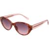 imageNine West Womens Kalina Oval Sunglasses Pink 54 mm