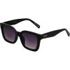 imageNine West Womens Liora Sunglasses Rectangle Black 51mmBlack