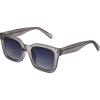 imageNine West Womens Liora Sunglasses Rectangle Black 51mmGrey
