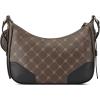 image:imageNine West Brooklyn Crossbody Top ZipBrownblack