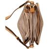image:imageNine West Womens Saoirse 3 Compartment XbodyKhaki LogoCamel