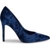 image:imageNine West Womens FreshDark Blue Velvet 400