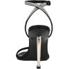 image:imageNine West womens Heeled SandalsBlack Satin 001