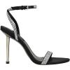 image:imageNine West womens Heeled SandalsBlack Satin 001