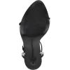 image:imageNine West womens Heeled SandalsBlack Satin 001