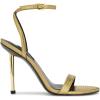 image:imageNine West womens Heeled SandalsBronze Lizard 750