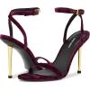 image:imageNine West womens Heeled SandalsPurple Velvet 500