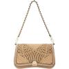 image:imageNine West Womens Somi Chain Flap Shoulder BagNatural
