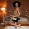 image:imageNine West Womens Nefi Phone Chain CrossbodyNatural Brandy