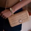 image:imageNine West Womens Nefi Phone Chain CrossbodyNatural Brandy