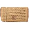 image:imageNine West Womens Nefi Phone Chain CrossbodyNatural Brandy