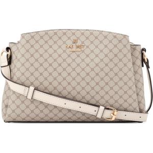 image:imageNine West Luela CrossbodyMushroom Logo Milk