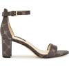 image:imageNINE WEST womens WnpruceDark Brown Logo Multi