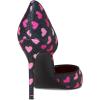 image:imageNine West Womens FoloweBlack Glitter Heart Print Multi