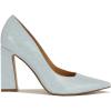 image:imageNine West Womens TamantLight Blue Croco Patent 450