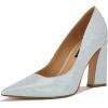 Light Blue Croco Patent 450