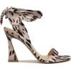 image:imageNine West Womens KelsieLight Natural Leopard Satin Multi 111