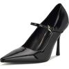 image:imageNine West Womens JinnieBlack Patent 001