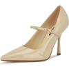 image:imageNine West Womens JinnieIvory Patent 150