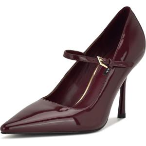 image:imageNine West Womens JinnieDark Red Patent 600