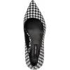 image:imageNine WEST Womens ArleneBlackWhite Houndstooth 002