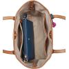image:imageNine West Talley 2 In 1 ToteChambray Logo Brandy