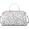 image:imageNine West Womens Luela SatchelFloral Logo Milk