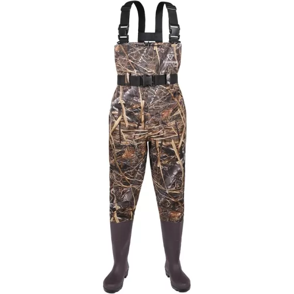 FISHINGSIR Fishing Waders for Men with Boots Womens Chest Waders Waterproof for Hunting with Wading Belt