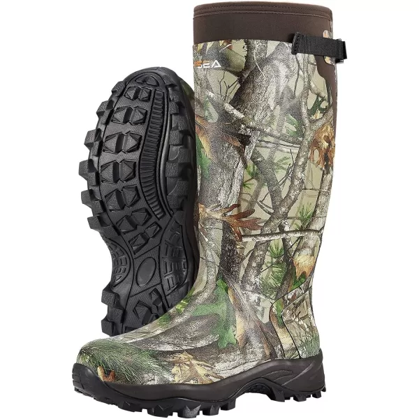 HISEA Apollo Basic Hunting Boots for Men Waterproof Rubber Boots Rain Boots Neoprene Mens Boots