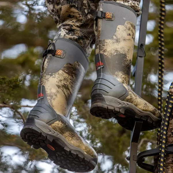 HISEA Apollo Pro 400G Insulated Men's Hunting Boots Waterproof Rubber Mud Boots