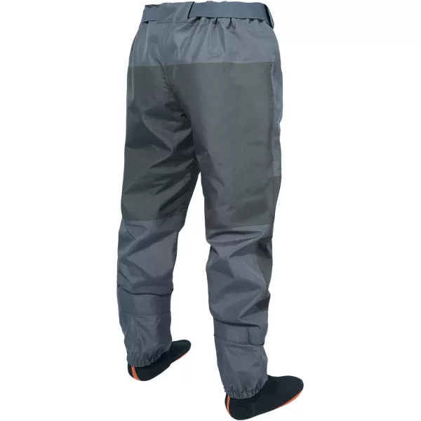 HISEA Breathable Stockingfoot Insulated Waist Waders with Neoprene Stocking Foot for Duck Hunting Fly Fishing Kayaking