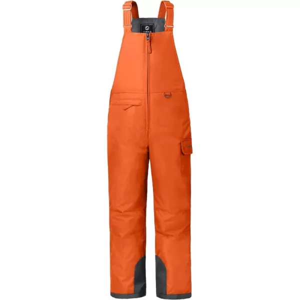 HISEA Kids Insulated Bibs Snow Bib Overalls Winter Warm Ski Bibs for Girls and Boys Ski Pants Water Resistant Skiing Bibs