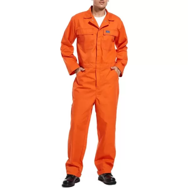 HISEA Men's Long Sleeve Coverall Big-Tall Work Jumpsuit