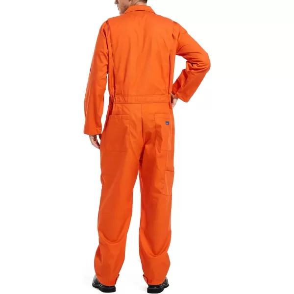 HISEA Men's Long Sleeve Coverall Big-Tall Work Jumpsuit