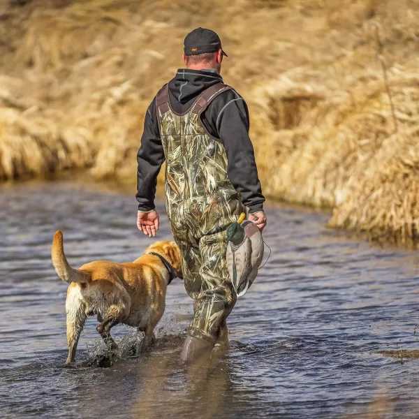HISEA Neoprene Chest Waders for Men with Boots Duck Hunting Waders with Hanger