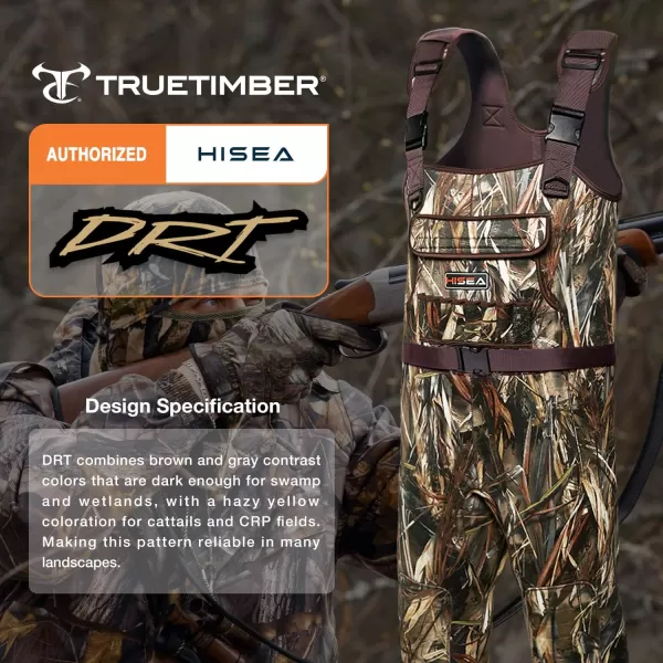 HISEA Neoprene Chest Waders for Men with Boots Duck Hunting Waders with Hanger
